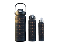 3 botellas de agua deportivas a prueba de fugas Rosewell