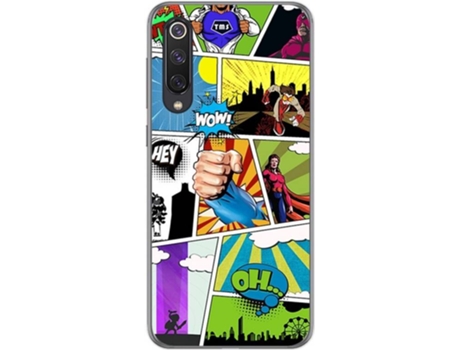 Carcasa Xiaomi Mi 9 SE TUMUNDOSMARTPHONE Comic Multicolor