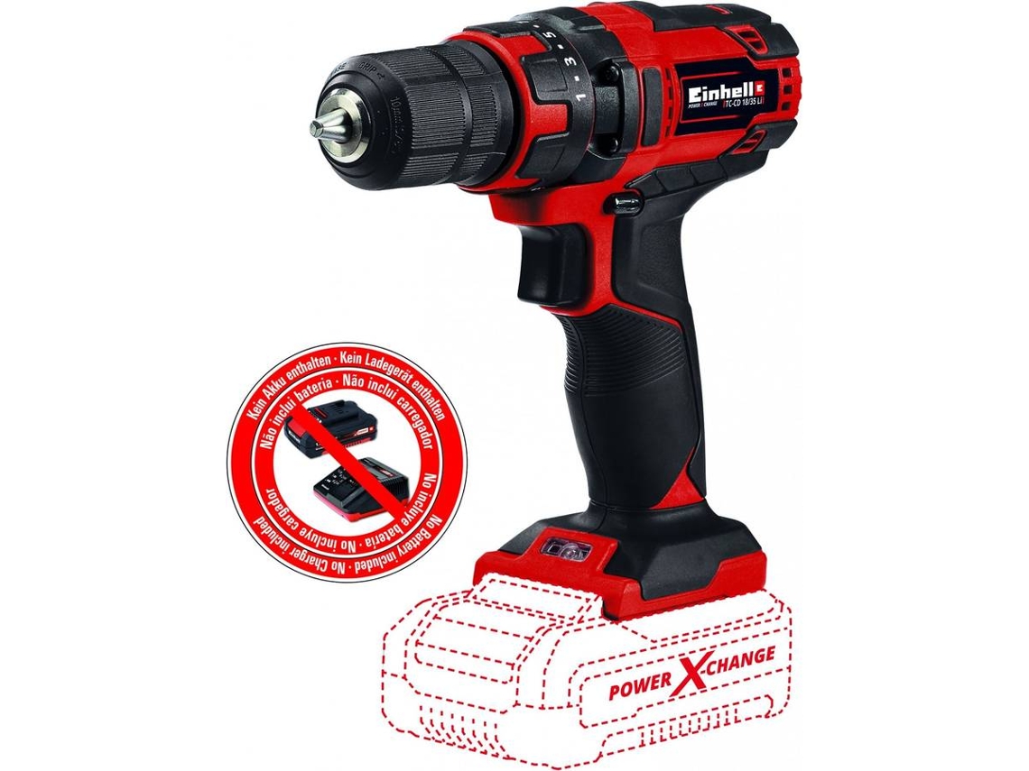 Taladro inalámbrico Einhell TC-CD 18-35 Li - Solo