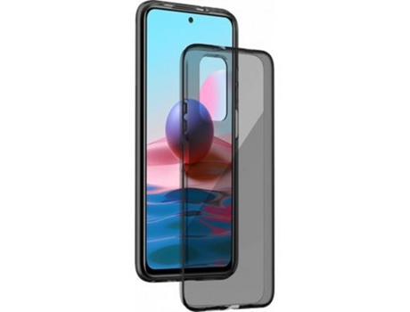 Funda para Xiaomi Redmi 10 2022, Redmi 10 BIGBEN CONNECTED Piel Sintética Negro