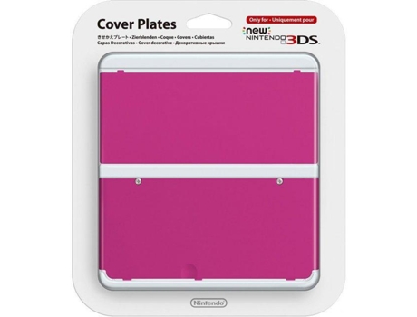 Placa de cubierta oficial de Nintendo para New 3Ds Pink /3Ds