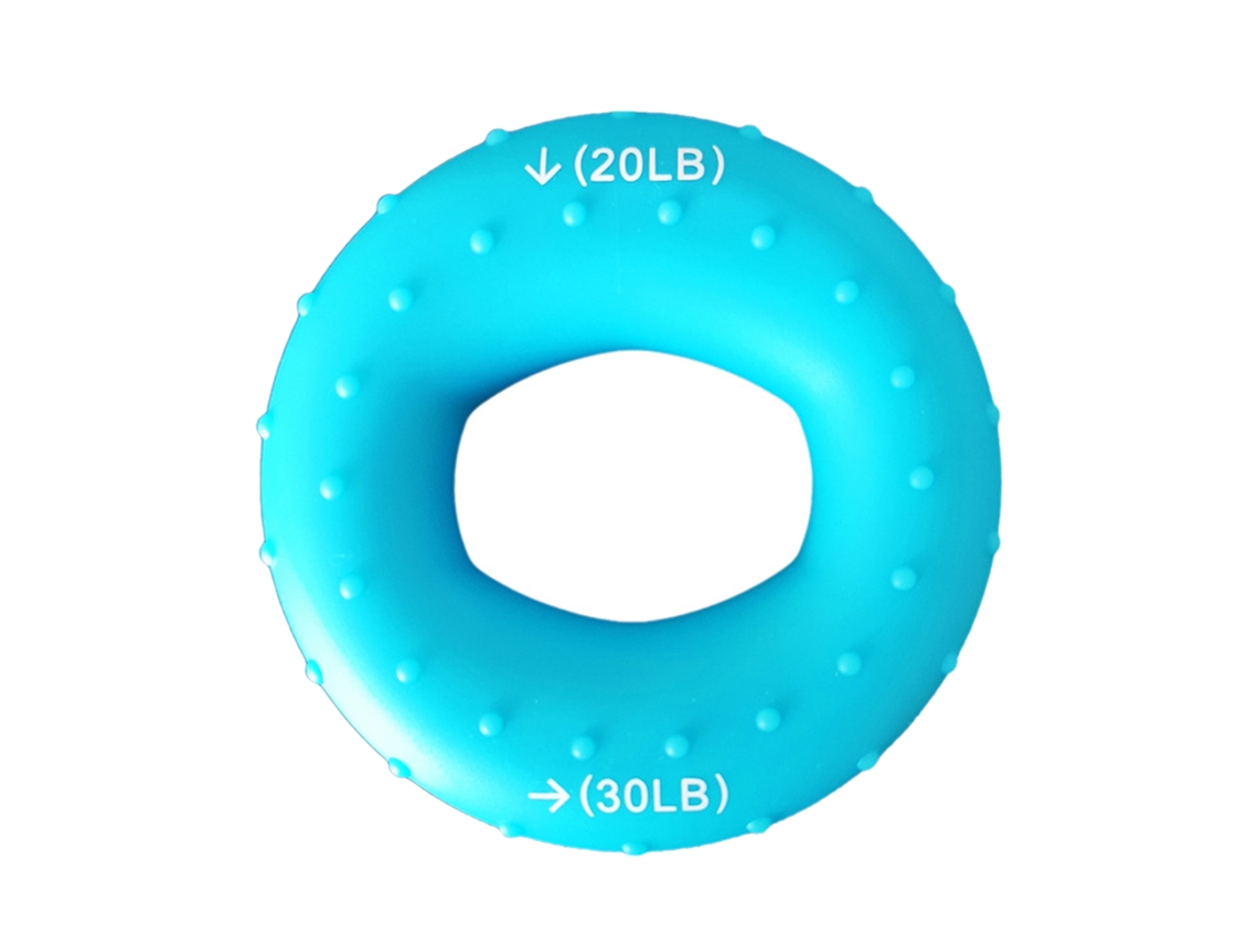 Urbannova-anillo Fortalecedor De Agarre Para Manos Y Dedos 20/30lb Azul Lago