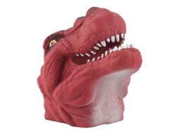 Mayordomo Interactivo De Mano Con Cabeza De Dinosaurio Suave Para Niños, Regalo Educativo Para Juegos (rojo)