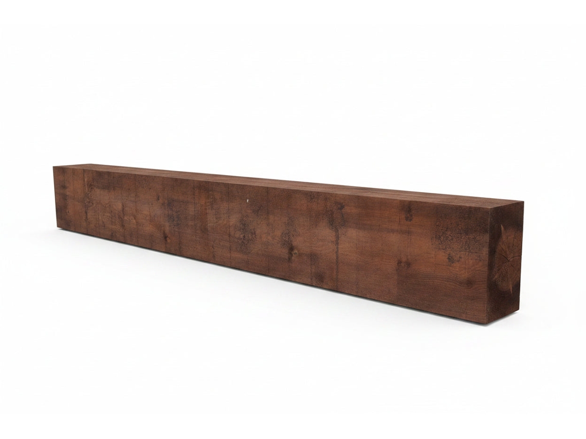 Traviesa De Madera Tratada Para Jardin Green Marrón / 100x18x9 Cm / 30 Uns