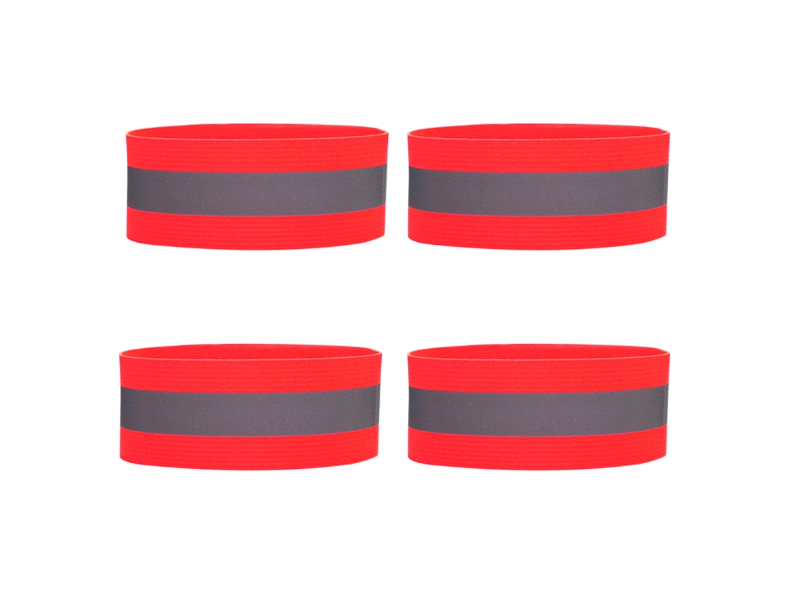MEOIRUERY Tira Reflectiva para Carrera Nocturna y Ciclismo, Pulsera Elástica Deportiva