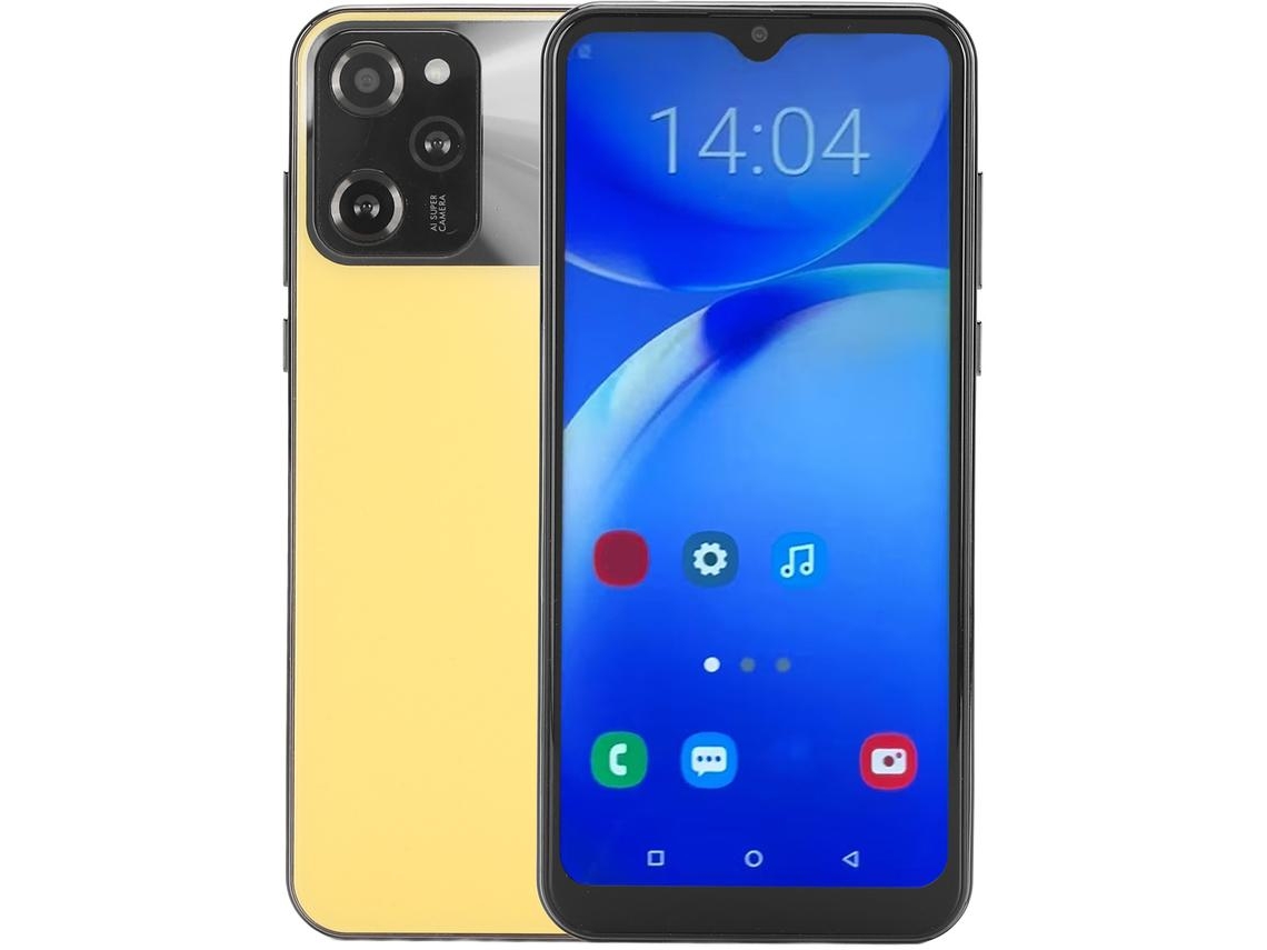 Smartphone YIZHOOD M6 Pro 3G Android 13.0 (6.5Inch - 4GB - 64GB - Amarillo)