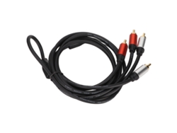 Cable Rca Chapado En Oro, Estéreo De 2 Rca Macho A 2 Rca Macho, Para Sistemas De Cine En Casa Y Altavoces De Coche.