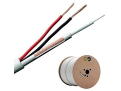Cable combinado | Rgtec | Fuente de alimentación Micro Rg59 | Carrete WDMS de 300 m