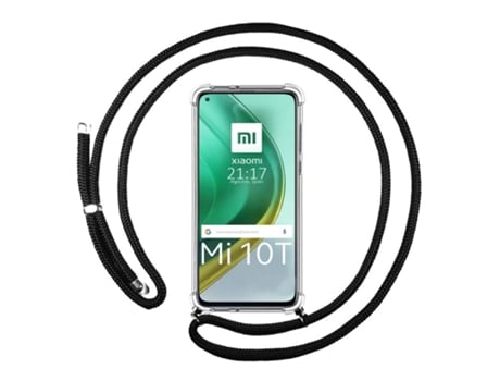 Carcasa Xiaomi Mi 10T / Mi 10T Pro TUMUNDOSMARTPHONE Colgante Negro