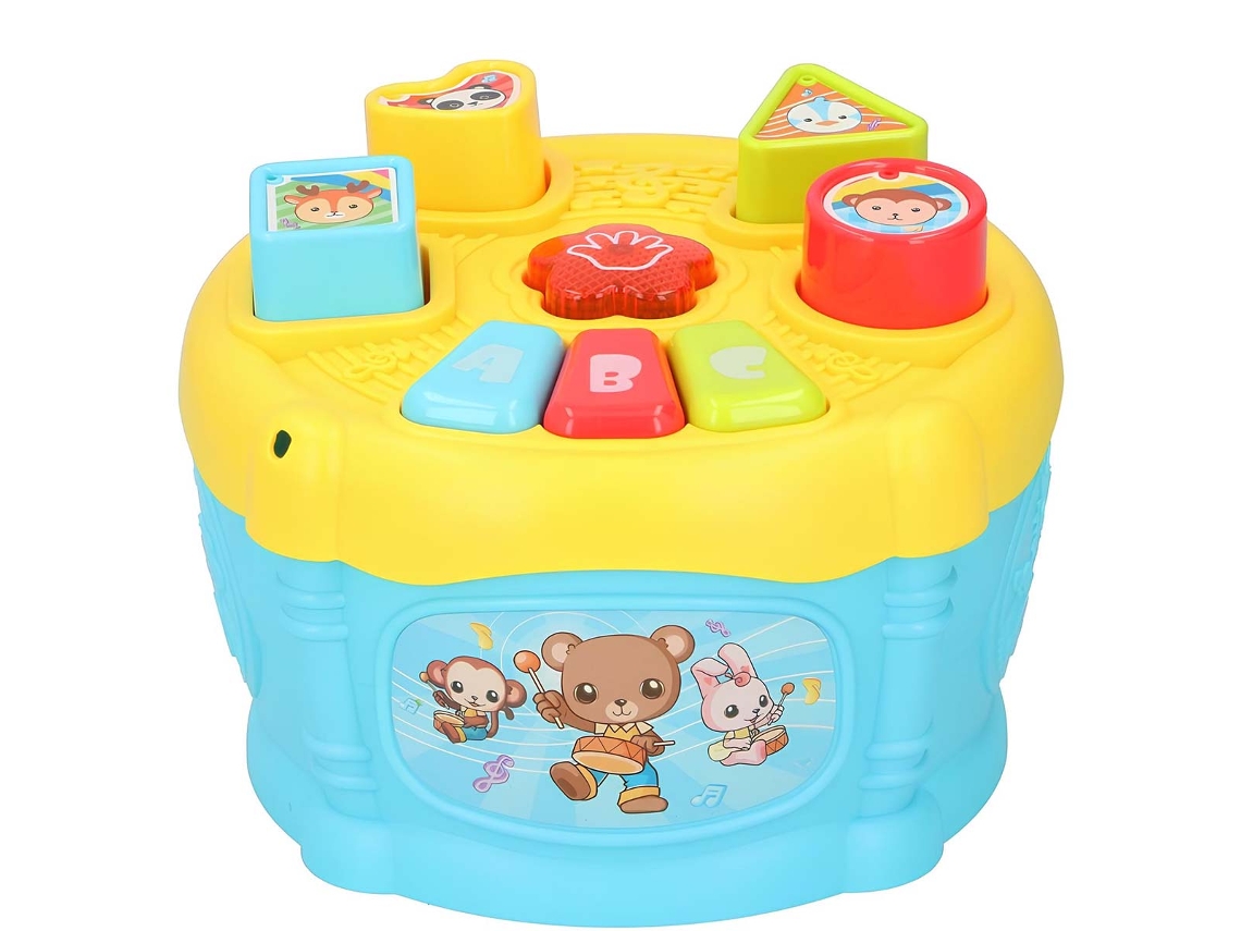 Juguete educativo de emparejamiento de formas para niños - Multicolor