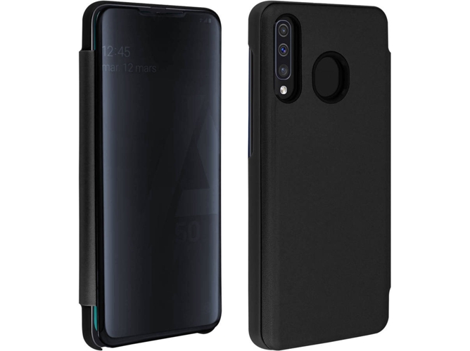 Funda Samsung Galaxy A50 AVIZAR FOLIO-MIRUP-BK-A50 Negro