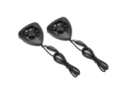 2 Piezas Fl02 Radiador De Teléfono Enfriador Mango De Mando De Juego Usb Ventilador De Enfriamiento Disipador De Calor Negro