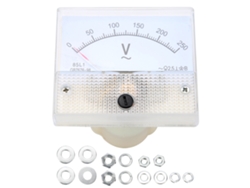 Voltímetro de Ponteiro Ac 85l1 0 250v Medidor de Tensão