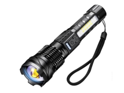 Antorchas LED súper brillantes 20000 lúmenes recargables USB C 7 modos Linterna potente con luz blanca roja azul negra Bisbisous VIGA EUROPE