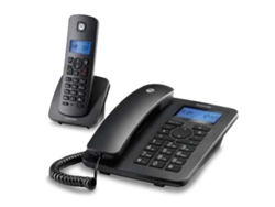 C4201 Teléfono DECT/analógico Identificador de llamadas Negro MOTOROLA