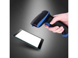 Escáner De Código De Barras Inalámbrico Bluetooth Para Ios, Android Y Windows Con Diseño Ergonómico Y Amplia Compatibilidad.