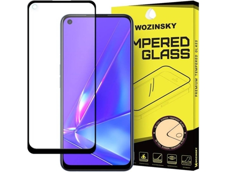 Protector Cristal Templado Oppo A72 Lmobile Fullcover Negro