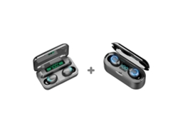 Auriculares Inalámbricos True Wireless Bluetooth Recargables Y Resistentes Al Agua Con Sonido Estéreo