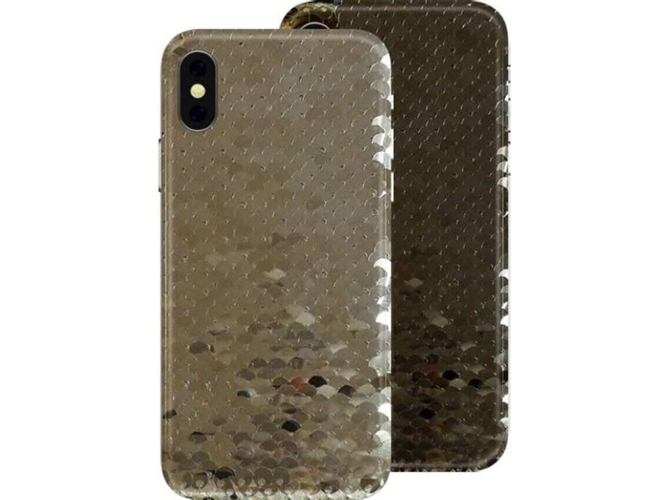 Funda iPhone XS Max BENJAMINS Pailettes Negro