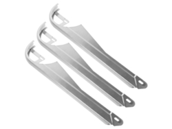 Juego De 3 Protectores De Cadena Semiabiertos Para Bicicleta De 365 Mm