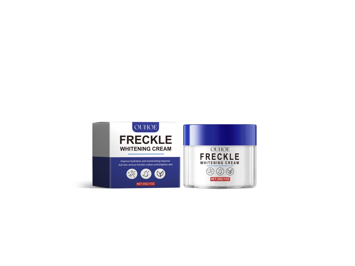 Crema blanqueadora antiimperfecciones para pieles claras.