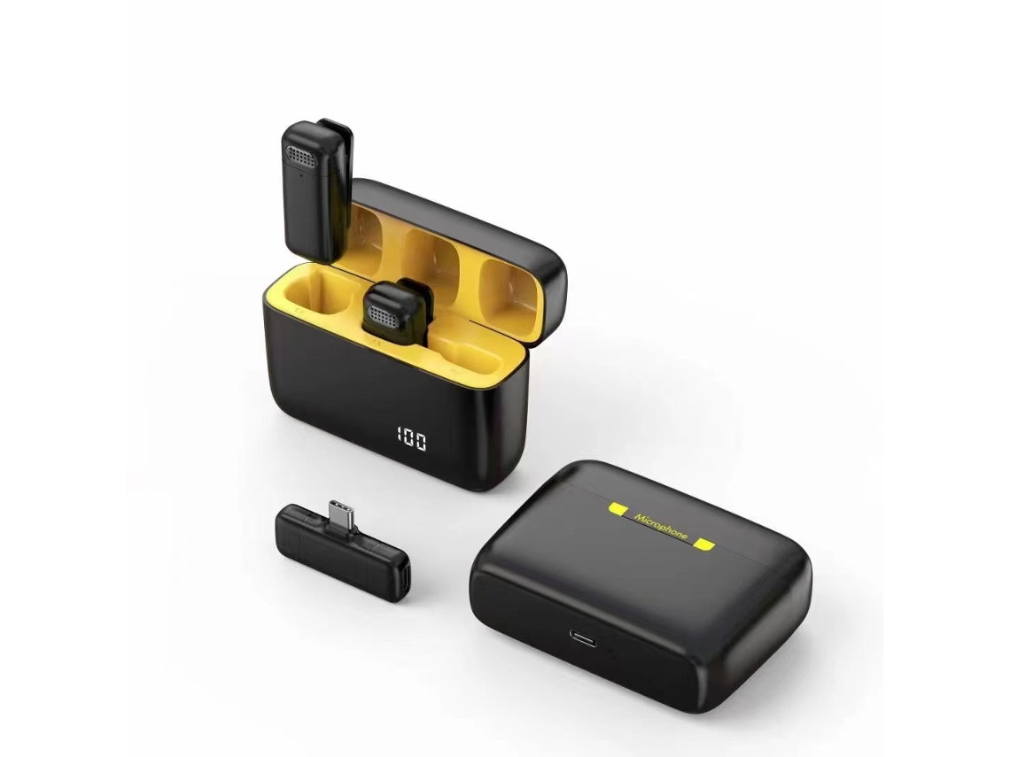 Micrófono De Solapa Mini Micrófono Inalámbrico Con Reducción De Ruido Plug And Play Adecuado Para Android Interfaz Tipo C CUICH