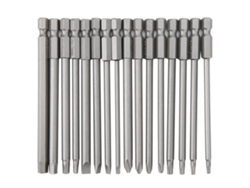 Conjunto De 16 Bits De Parafusadeira 100mm Hex Cross Slotted Pentalobe Acessórios De Ferramenta