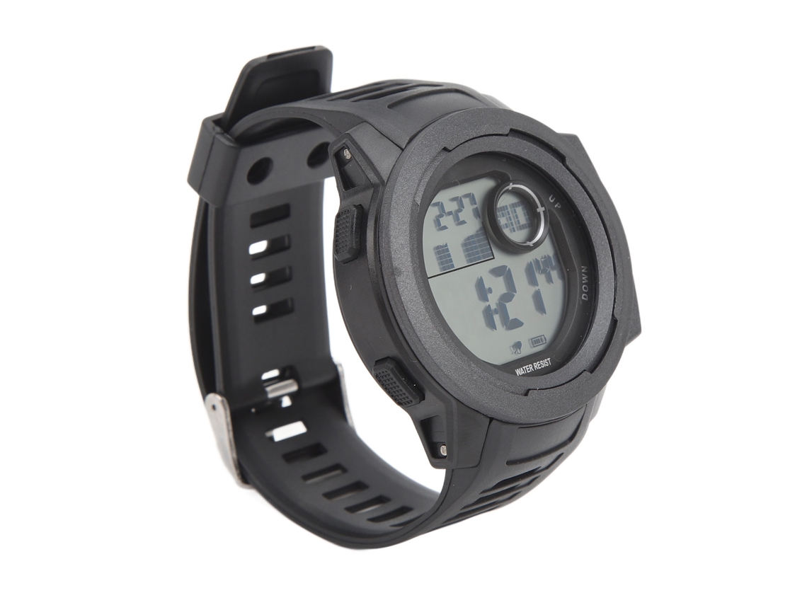 Reloj Deportivo Digital Hombre Outdoor Resistente A Golpes Impermeable 50m Correa De Caucho Display Grande Gris