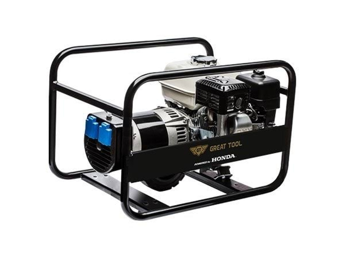 Gerador 5kVA GREAT TOOL Impulsado por HONDA GT 5000 H