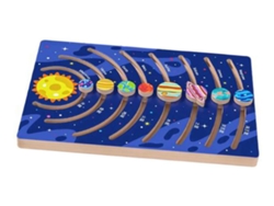 Móvil solar, rompecabezas de planeta espacial, juguete Slowmoose
