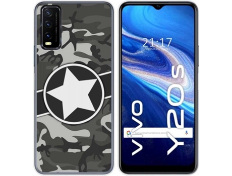 Carcasa Vivo Y20s / Y11s TUMUNDOSMARTPHONE Camuflaje 02 Multicolor