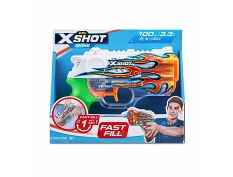 Pistola de Agua Jugatoys X-Shot Skins Nano Fast-Fill 20 x 5 x 17 cm