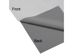 Pantalla de proyección portátil plegable sin marco Aetheria de 100 pulgadas, HD 16:9, de PVC, para cine en casa, tanto en interiores como en exteriores.