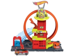 Hot Wheels  City Super Loop Parque de Bomberos
