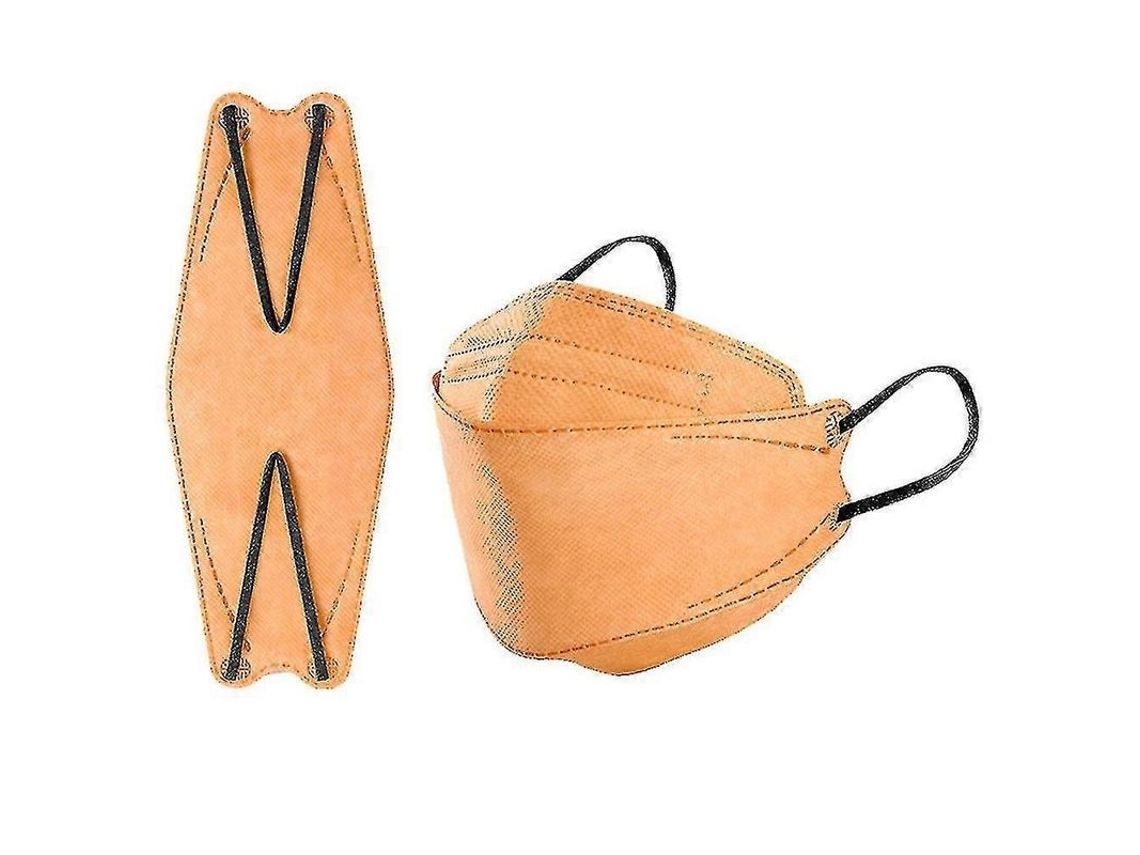 50 Mascarillas Faciales Kn95 Ffp2 Kf94 Para Adultos, 4 Capas De Protección