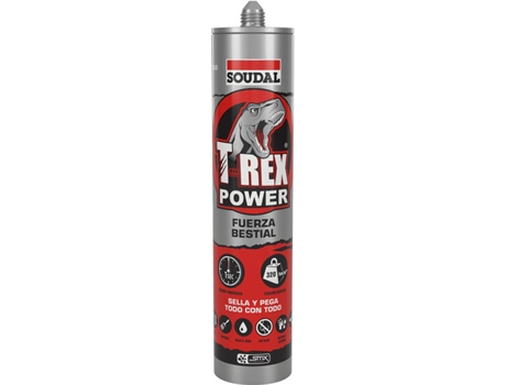 Sellador T-Rex Blanco SOUDAL 290Ml 119907