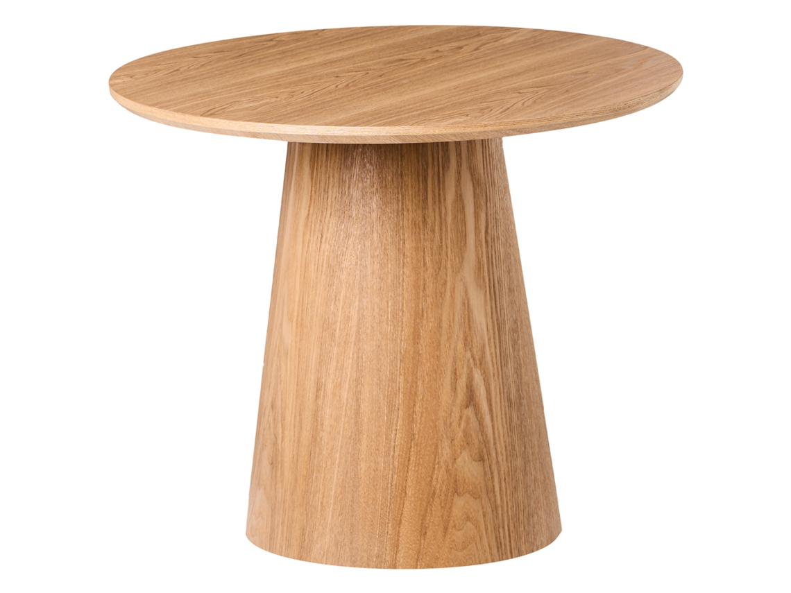 Mesa de centro Wenlock de Beliani en MDF marrón, 60 x 60 x 51 cm
