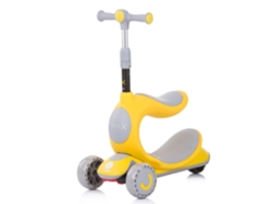 Patinete CHIPOLINO Space X 2 en 1 de Amarillo (Edad Mínima Recomendada: 3 años)