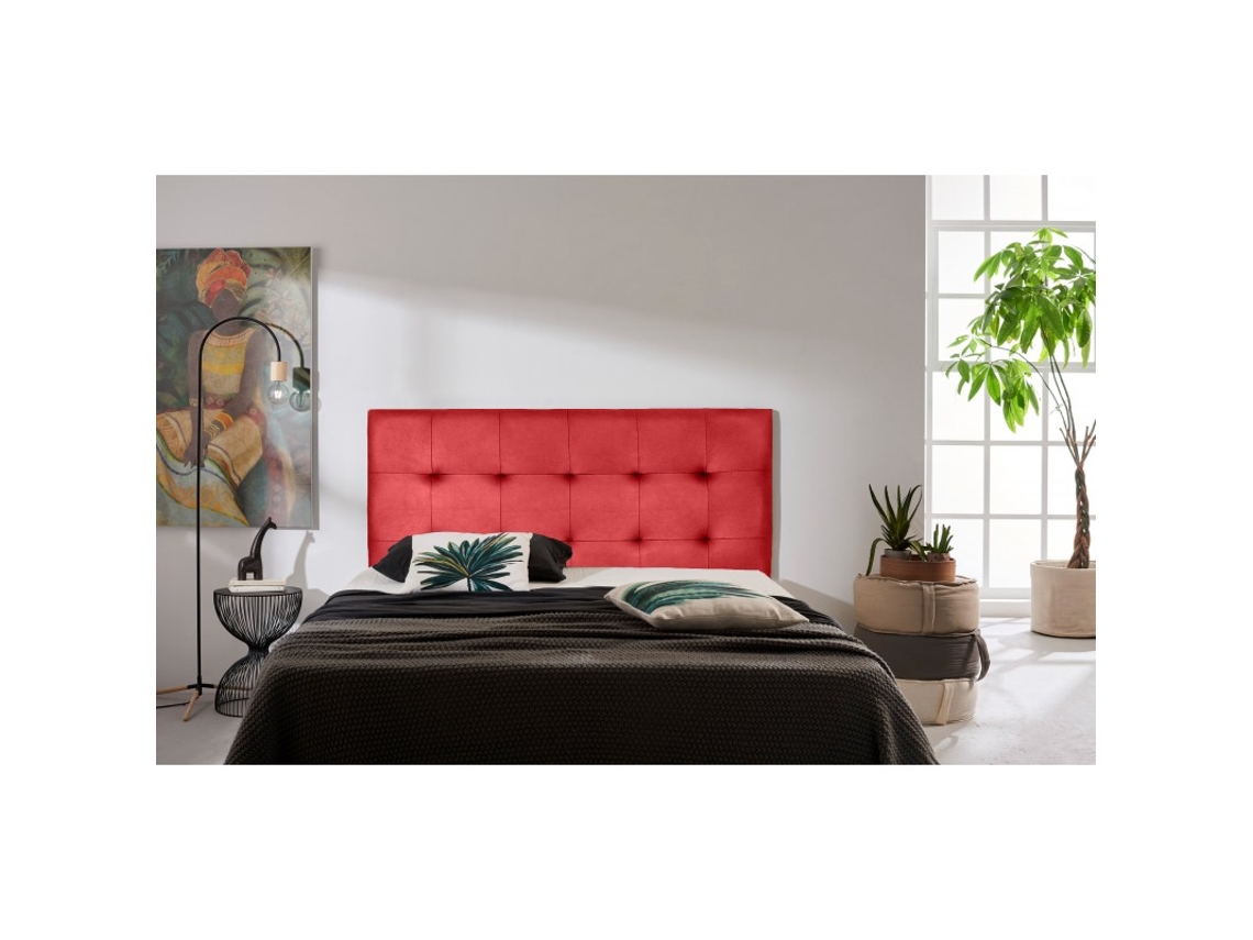 CABECERO ASTER POLIPIEL ROJO 90
