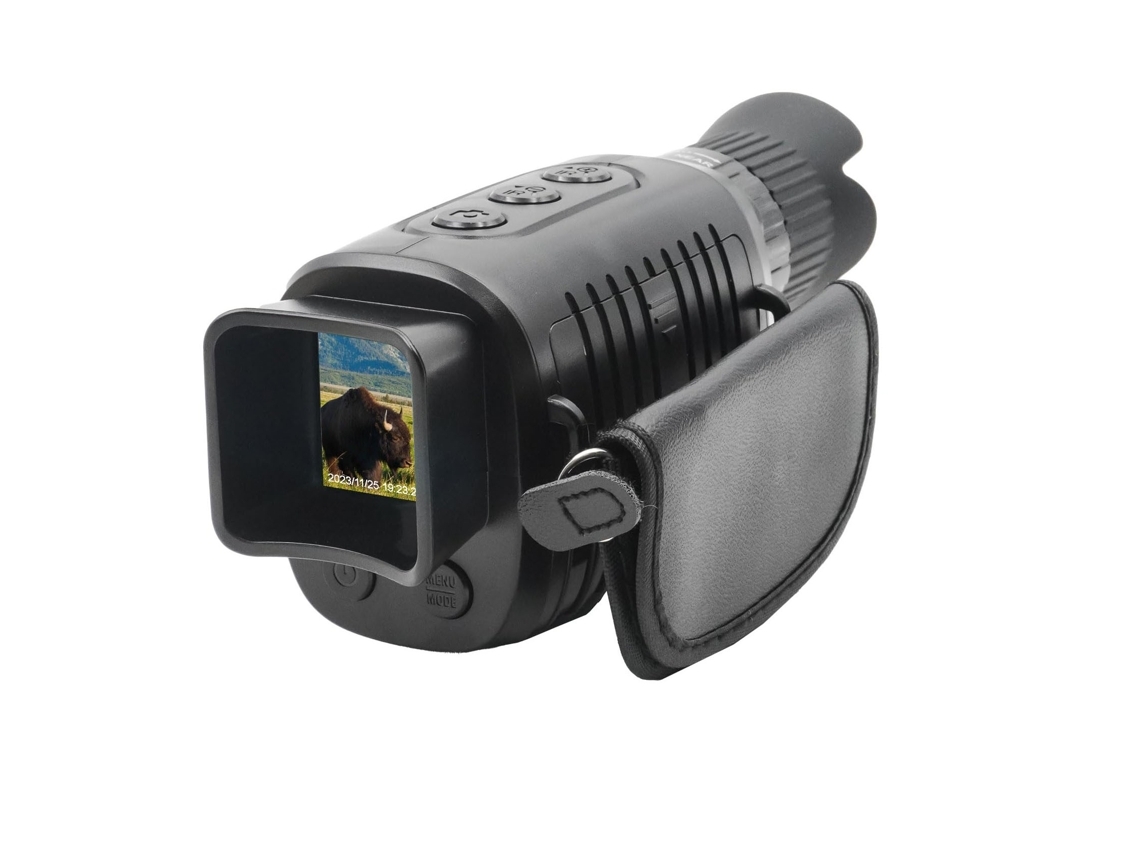 Monocular de visión nocturna infrarrojo 1080p para 100 grados de oscuridad, viajes, camping, caza, vigilancia, negro Gusshious