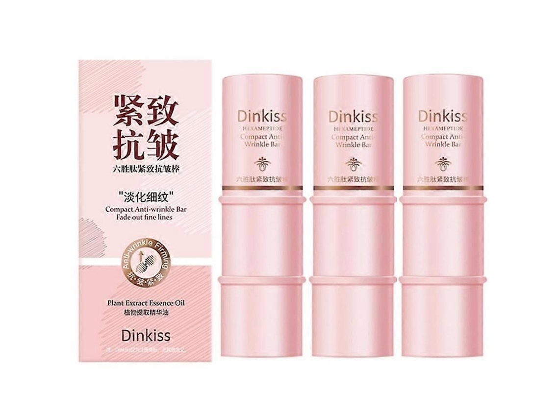 3 Barras De Bálsamo Hidratante Antiarrugas Con Colágeno Para Iluminar La Piel - Bálsamo Multicrema - Cosmética Coreana