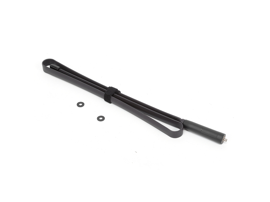 Antena plegable para radio bidireccional SMA de 108 cm, señal estable de 136/174/400/520 MHz.