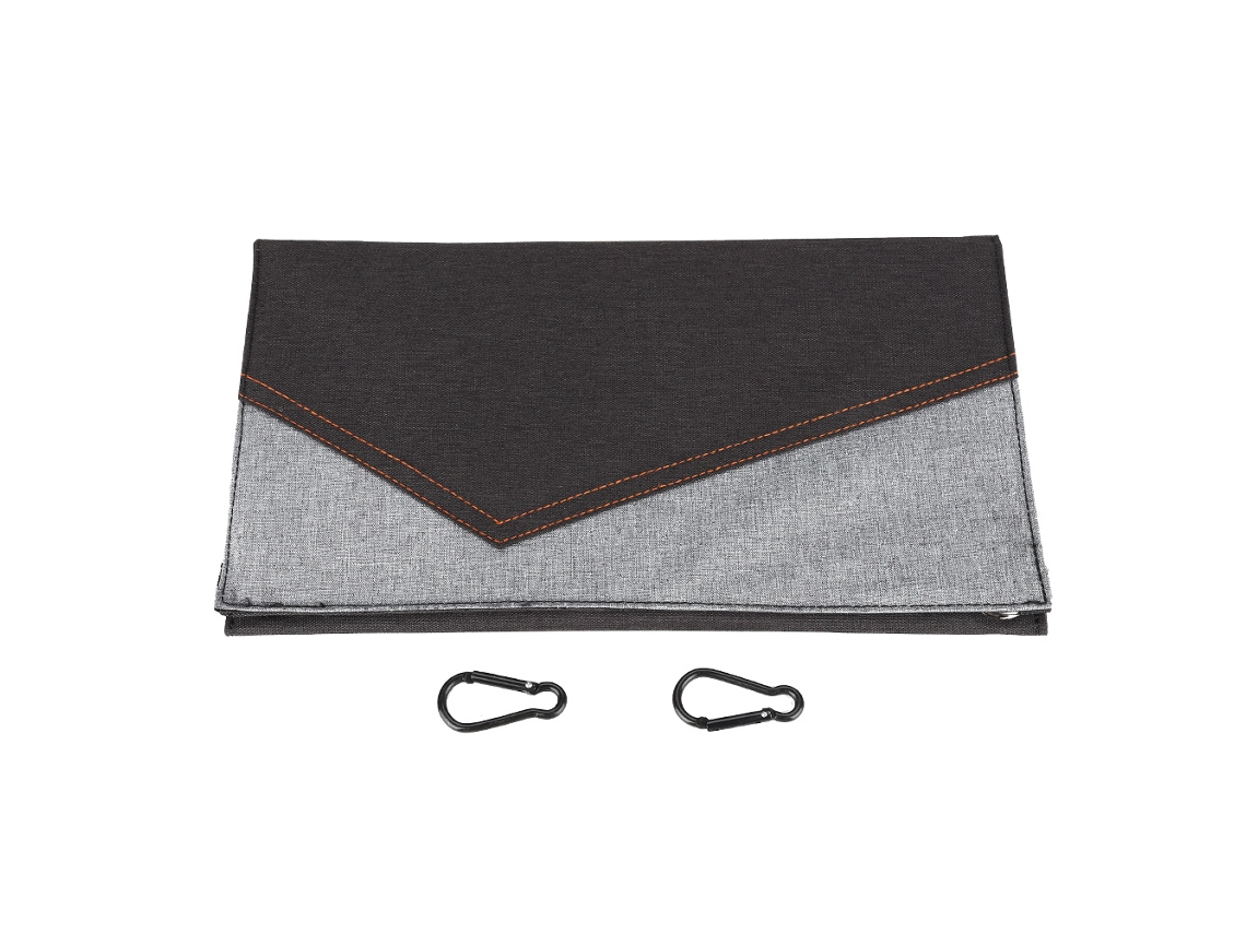 Bolsa Plegable De Energía Solar (carga Dual Usb, Portátil)