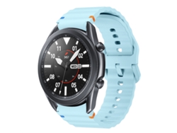 Correa de silicona cosida para Samsung Galaxy Watch 3 con patrón de ondas CSYY (41 mm)