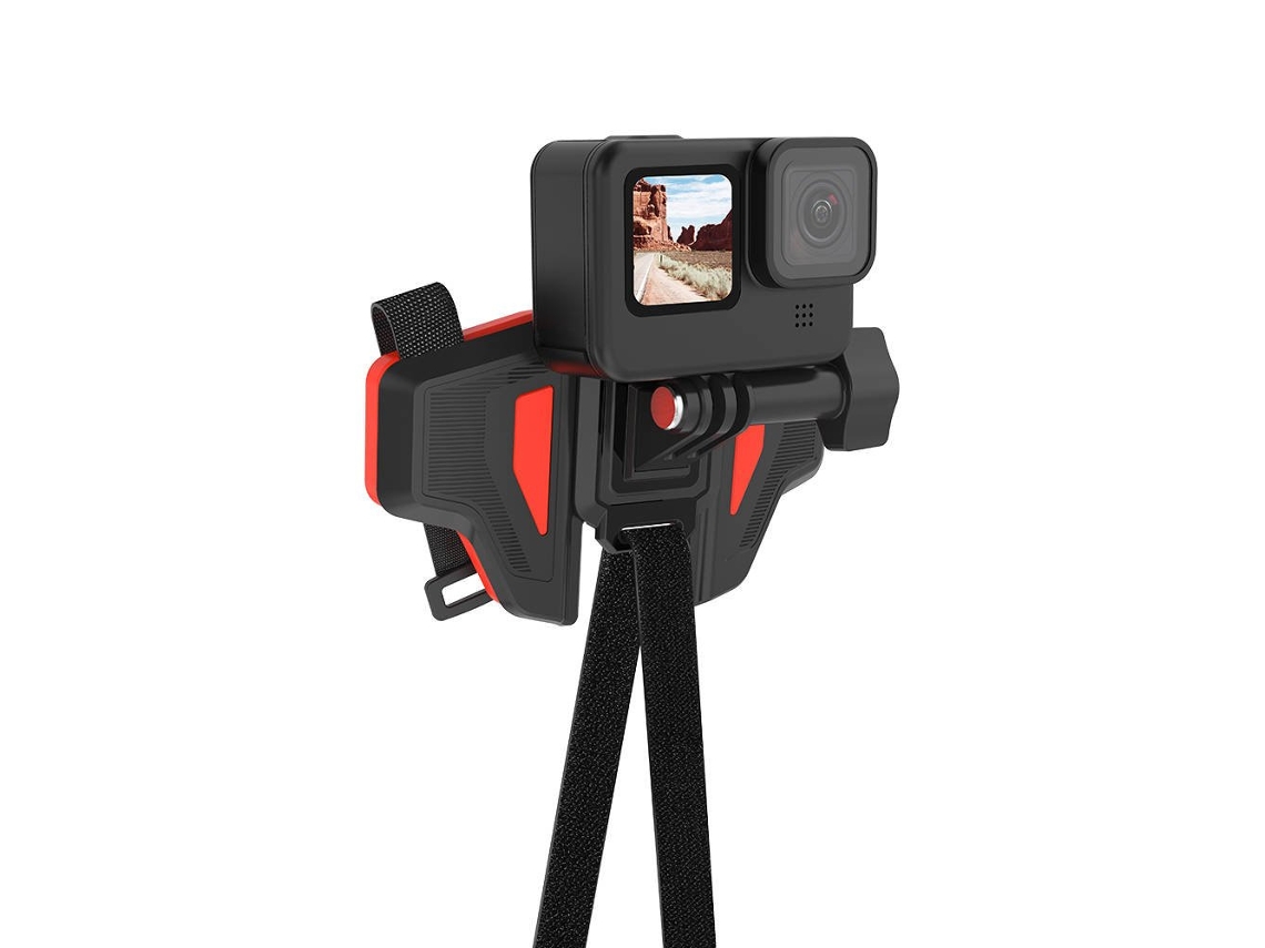 Soporte para casco Telesin para cámara deportiva GP HBM MT2 para GoPro Hero 4 y 5
