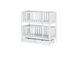 Litera FURNLUX Classic Dawid (Blanco, Madera Maciza - 88X188X179 Cm / 80X180 Cm)