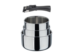 Juego de utensilios de cocina Bergner Click&cook para inducción