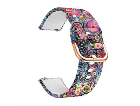 Correa de Silicona 22mm para Samsung Galaxy Watch Active - peces de colores