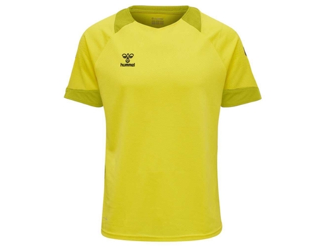 Camiseta de Hombre para Fútbol HUMMEL Lead Poly Amarillo (14)
