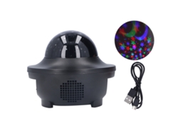 Proyector De Estrellas Led Rgb Con Luz Nocturna, Bluetooth, 4 Modos Y Carga Usb Para Uso En El Dormitorio.